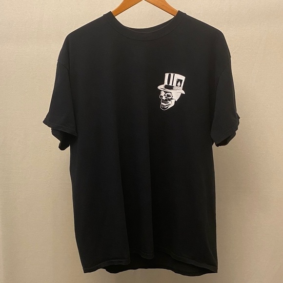 Nothing Skateboards T Shirt Skull With Hat Ace Anti-Everything Mens Tee Sz XL - Picture 7 of 7